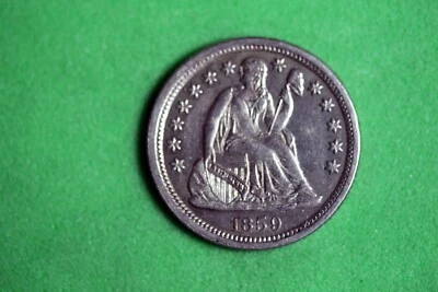 Estate Find 1859 - ¡¡Centavo O libertad sentada!!  #N00002 Foto 1 de 2
