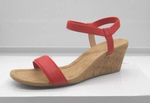 Alfani Womens GILLEE Leather Open Toe Casual Ankle Strap Sandals - Picture 1 of 5