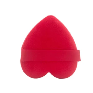 1Pcs Love Heart Velvet Powder Puff Flours Mini Face Makeup Sponge Soft Cott - Picture 1 of 27