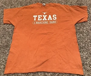Y2K Gildan Texas Longhorns Grafik T-Shirt Marching Band Gr. XL - Bild 1 von 5