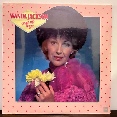 WANDA JACKSON - Teach Me To Love (1984) - 12" Vinyl Record LP - SEALED - image 1 of 2
