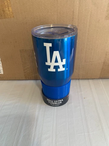 Los Angeles Dodgers MLB 30oz Blue Tumbler Cup Mug Boelter Brands New Cover