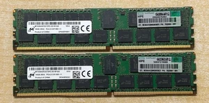 Micron 32GB (2x16GB) DDR4 2133P ECC Registered Server RAM PC4-2133P 2Rx4 - Zdjęcie 1 z 1