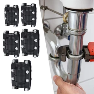 Abrazadera de reparación de tuberías de agua, tuberías de gas y aceite, tope de fugas, - Imagen 1 de 31
