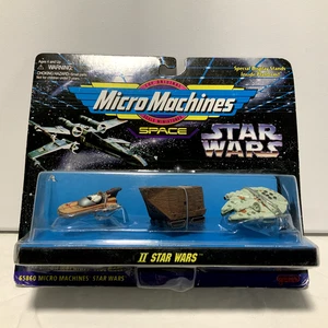 Vintage Micro Machines Star Wars II - Space Set - Millennium Falcon & more 1994 - Picture 1 of 4