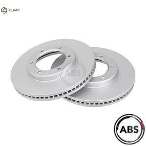 2x BRAKE DISC 16656 FOR TOYOTA GRANVIA QUANTUM/IV/Bus DYNA REGIUS HIACE/Van 2.4L - Picture 1 of 9