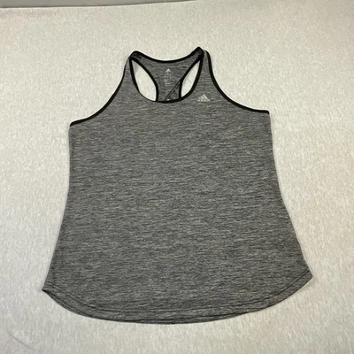 Camiseta sin mangas Adidas para mujer XL espalda deportiva climalite elástica entrenamiento yoga Foto 1 de 4