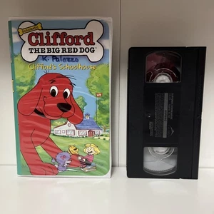Clifford the Big Red Dog Clifford’s Schoolhouse VHS Good Condition VHS Rare - Bild 1 von 8
