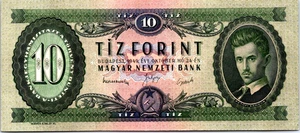 Ungarn 10 Forint 1949 Stempelglanz Pick-164A - Bild 1 von 3