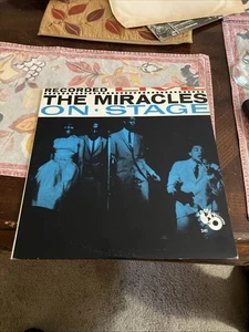 The Miracles: Recorded Live On Stage, Tamla TM-241, 1962, VG - Picture 1 of 5