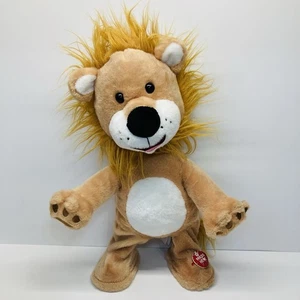 Electronic Animated Let Loose Lenny Musical Dancing Lion Plays “Shout” 14” Plush - Picture 1 of 13