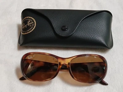 Gafas de sol RAY-BAN RB4061 642/57 3P marrón tortuga Italia SOLO MARCO CON ESTUCHE Foto 1 de 4