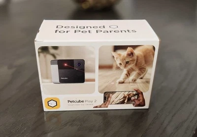 Petcube Play 2 Wi-Fi Pet Camera with Laser Toy for Cats & Dogs NEW IN BOX SEALED - Image 1 of 2