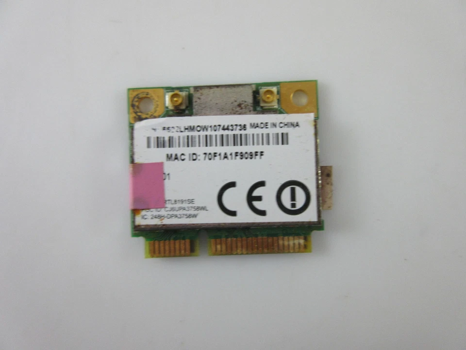 WIFI Karte REALTEK RTL8191SE Original #7 - Bild 1 von 1