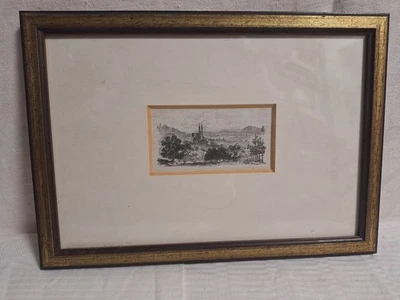original Grafik   um 1850   Vierzehnheiligen Lichtenfels  Oberfranken - Bild 1 von 3