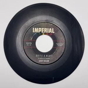 Sandy Nelson Let There Be Drums, Quite A Beat! Vinyl 45 Imperial 8-141 - Picture 1 of 2
