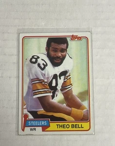1981 Topps #351 Theo Bell Pittsburgh Steelers - Picture 1 of 2
