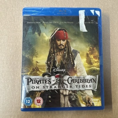 Pirates of the Caribbean On Stranger Tides (Disney 2017) NEW SEALED BLU RAY - Image 1 of 2