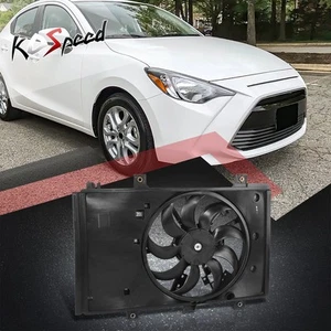 OE Style Radiator Cooling Fan Assembly for 16-20 Scion iA Toyota Yaris/Yaris iA - Bild 1 von 6