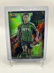 SEBASTIAN DRIUSSI 33/125 NEON GREEN COMMON 2024 Topps Finest MLS AUSTIN FC #74 - Picture 1 of 2