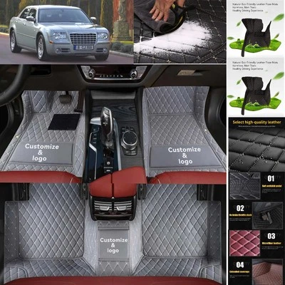 For Chrysler 300 Car Floor Mats Luxury Waterproof Carpets Liners Interior Auto Foto 1 de 4