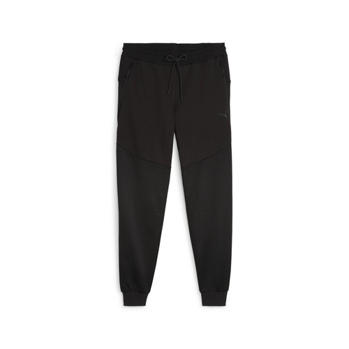 Felpa PUMA Pumatech con coulisse uomo nera casual fondo sportivo 62438301