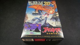 Missile Command 3D 3-D Atari Jaguar game NRMT condition COMPLETE n box!