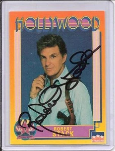 Robert Stack Signed Starline Hollywood card - Picture 1 of 2