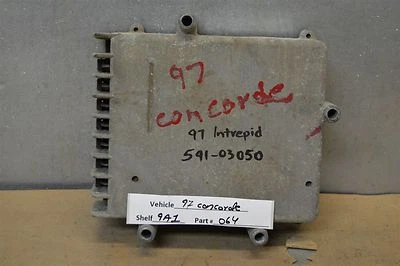 04606455AA Chrysler Concorde 1997 unidad de computadora de transmisión TCU Mod 2a2 64 B6 Foto 1 de 3