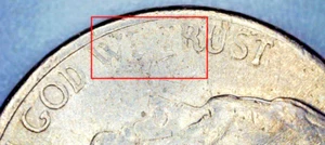 { 1994 P Nickel With Errors - Picture 1 of 9