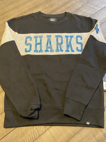 San Jose Sharks Men’s Pullover Sweater (Medium) Retails For $65 Cover