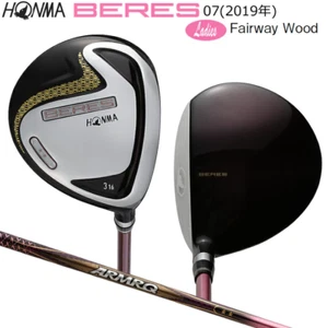 NEW Women Honma BERES 07 Fairway Wood 7W 22deg ARMRQ 38 2star Flex Ladies - Picture 1 of 6
