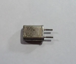 Cristal de escáner - 155,3400 MHz - 10,7 iF - 0,039 pines - TMR USCC - HC-25/U - Imagen 1 de 2