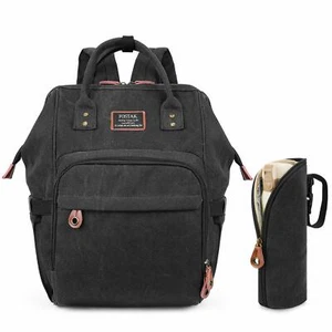 FOSTAK Diaper Bag Backpack Multifunction Travel Mommy Baby Nappy Changing Bag - Picture 1 of 10