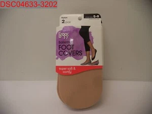 QTY=3Pack L'eggs Women's Nude 2Pairs Ballerina Foot Cover, Size 5-9 074200961881 - Picture 1 of 7