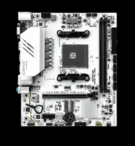 B450M-PRO ARGB AMD AM4 Motherboard Micro ATX 2xDDR4 slots - Picture 1 of 9