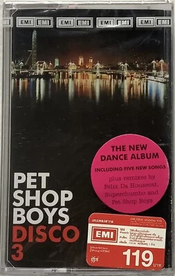 Pet Shop Boys Disco 3 Original Thai Edition Cassette Seal - Image 1 of 2