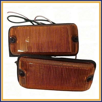 SET 2 FANALE FANALINO FRECCIA LATERALE PER SUZUKI SJ410 SJ413 PARAFANGO ANTERIOR - Immagine 1 di 3