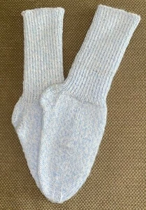 NEW Warm and Soft Hand Knit Socks (8.0 inches length) - Picture 1 of 1