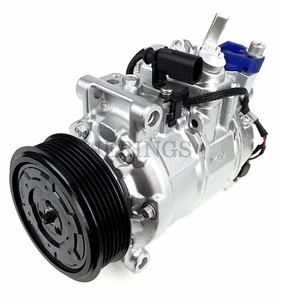 Compresor de CA Audi A4 A6 / Seat Exeo 4F0260805N 4F0260805AG Remanente A/C Genuino - Imagen 1 de 9