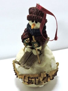 Boyds Bears Christmas Ornament Let it snow 1997 has original box - Picture 1 of 9