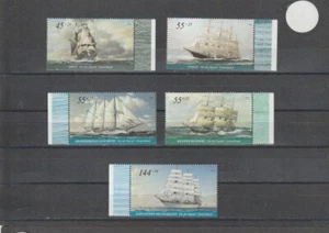 Germany 2005 SG3358-62 5v NHM Ships-Greif training ship)/Passat (Bark)/Rickmer R - Picture 1 of 1