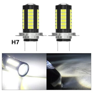 H7 LED Headlight Bulbs Conversion Kit High Low Beam 8000K Super White Bright - Picture 1 of 10