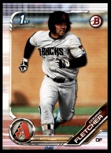2019 Bowman Draft Base #BD-35 Dominic Fletcher - Arizona Diamondbacks