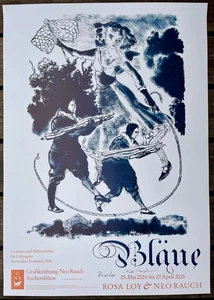 Neo Rauch, Rosa Loy, Plakat, signiert, handsigniert - Bild 1 von 2