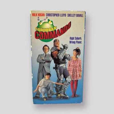 Suburban Commando VHS Video 1992 Hulk Hogan Christopher Lloyd Shelley Duvall - Image 1 of 4