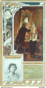 Chromo Lefevre Utile LU Mallet Felicia "L'enfant prodigue" Autographe - Picture 1 of 2