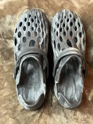 Merrell Hydro Moc Shoes Sandals Mens Size 11 Green Camo  Water Rubber EUC - Image 1 of 4