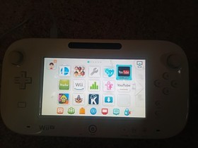 Nintendo Wii U WUP-001 8GB White Console W/ Gamepad Only - Tested