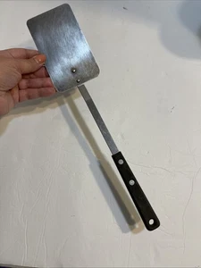 Vintage EKCO Forge Long Handle Spatula Flipper Turner 13 1/2" Stainless USA - Picture 1 of 8